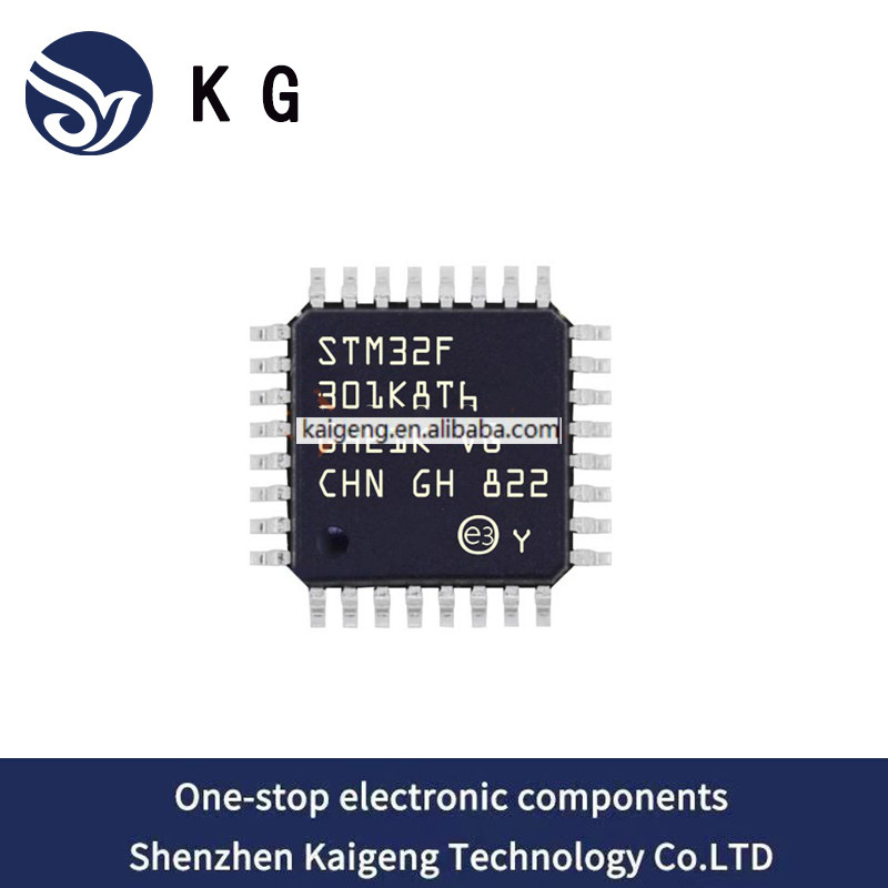 STM32F301K8T6 LQFP32 Electronic Components IC MCU Microcontroller Integrated Circuits  STM32F301K8T6